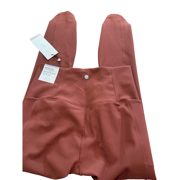 Women's CALIA High Rise 7/8 Legging Red Size S - Picture 5 of 7